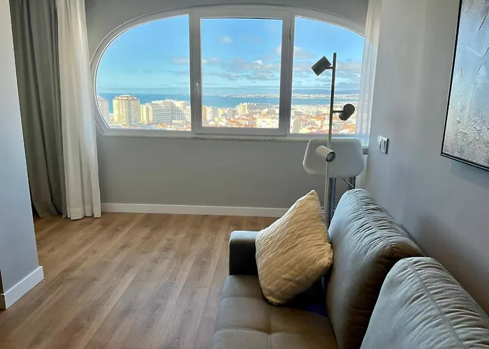 公寓 T2 Com Uma Vista Deslumbrante Sobre O Atlantico! 卡帕里卡海岸